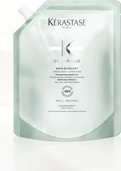 Specifique Bain Divalent Yağlanma Karşıtı Şampuan 500 ml Arındırıcı Etki ile Yağlı Saçlar İçin