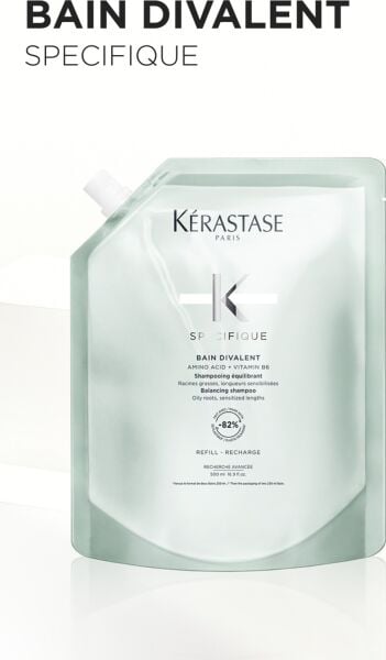 Specifique Bain Divalent Yağlanma Karşıtı Şampuan 500 ml Arındırıcı Etki ile Yağlı Saçlar İçin