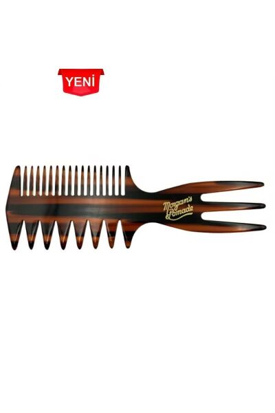 Morgan's Pomade Morgan's Three Way Afro Pomade Comb - 3 Kademeli Profesyonel Tarak