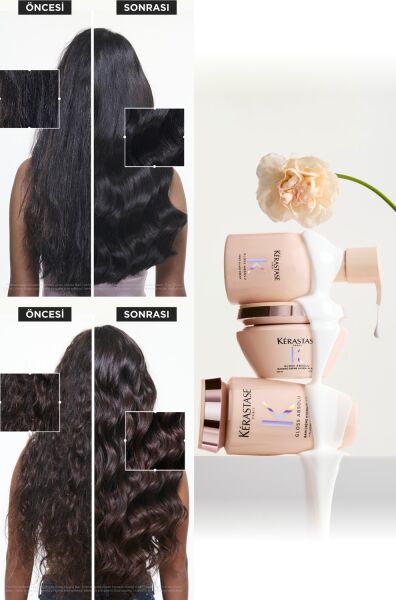 Gloss Absolu Kalın Telli Ve Elektriklenmeye Eğilimli Saçlar Için Elektriklenme Karşıtı Şekillendirici Durulanmayan Krem 240ml