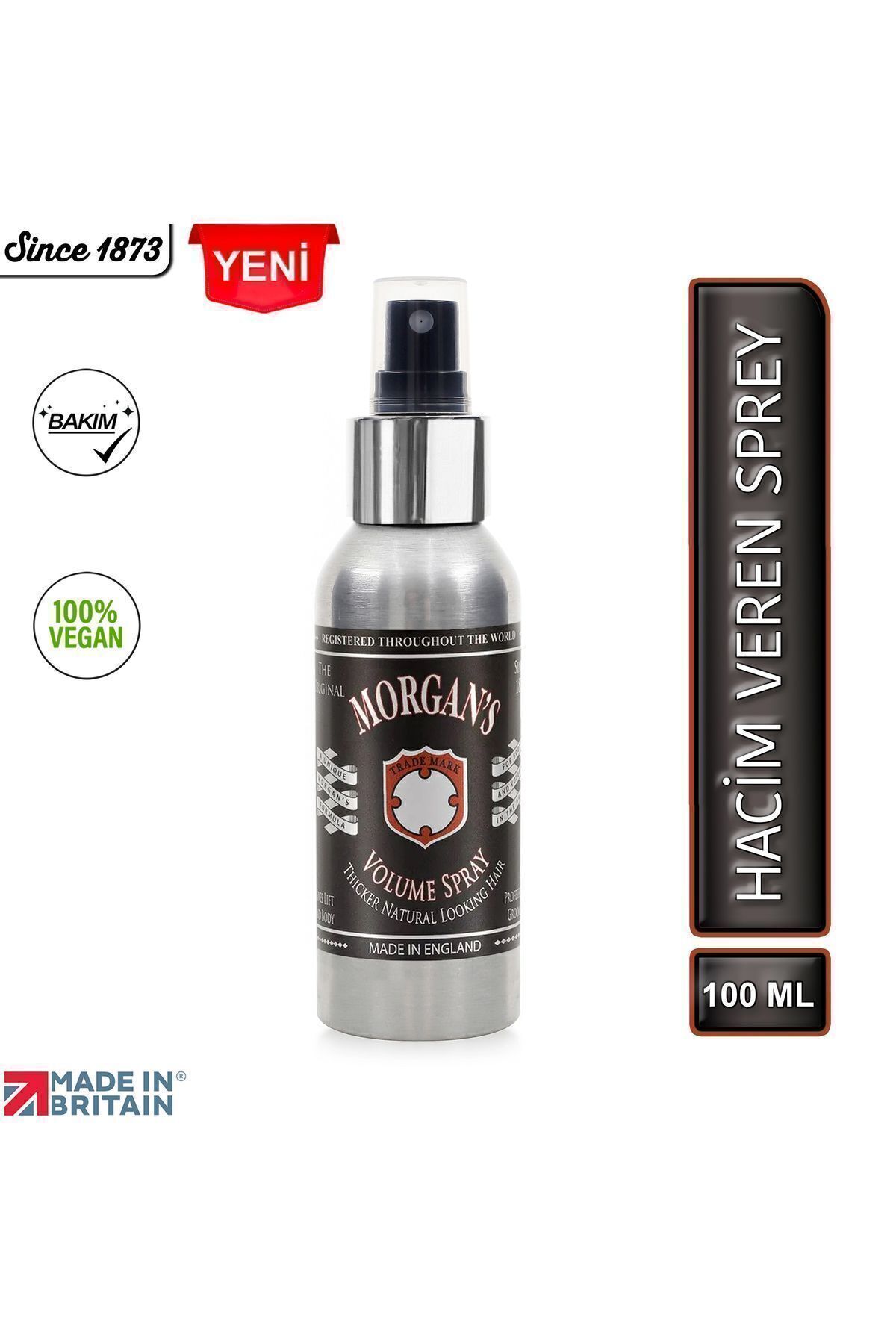 Morgan's Pomade Morgan's Volume Spray - Doğal Hacim Kazandıran Saç Spreyi 100 ml
