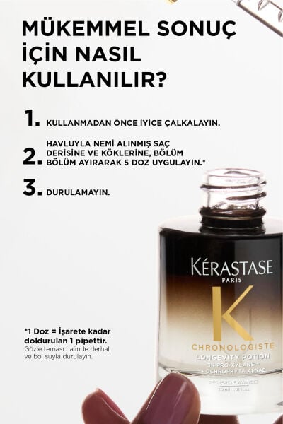 Chronologiste Yaşlanma Belirtileriyle Zayıflamış Saçlar Için Saç Derisi Serumu 30ml