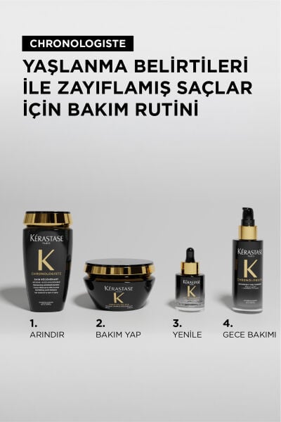 Chronologiste Yaşlanma Belirtileriyle Zayıflamış Saçlar Için Saç Derisi Serumu 30ml