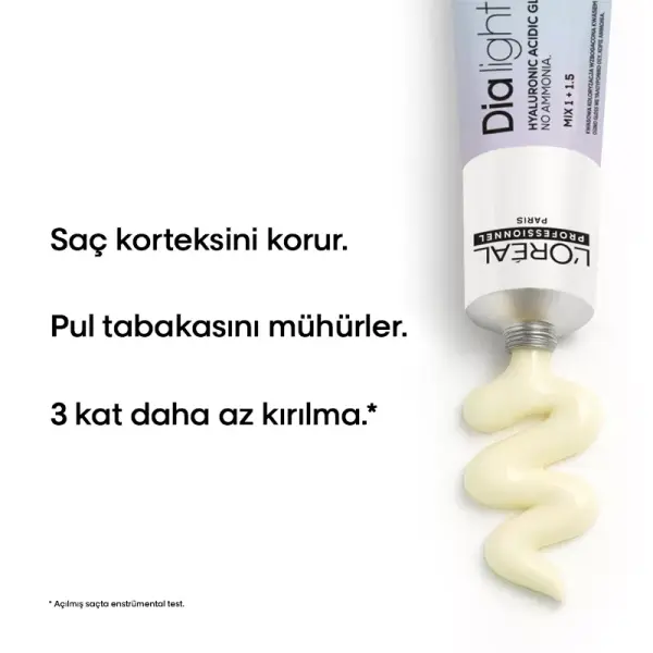 Dia Light Amonyaksız Parlak Saç Boyası 60ml 5.11 - Açık Kestane Yoğun Küllü