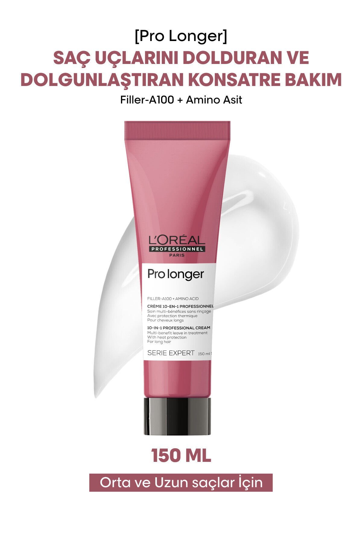 Serie Expert Pro Longersaç Boylarının Görünümünü Yenileyici Veyoğunlaştırıcı D