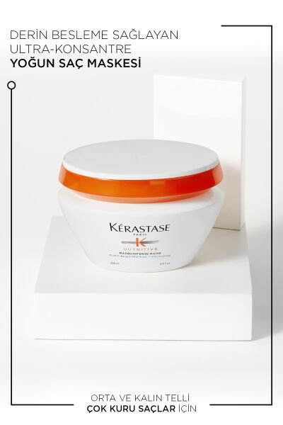 Nutritive Masquintense Riche Derin Besleme Sağlayan Yoğun Saç Maskesi 200 ml 200 ml