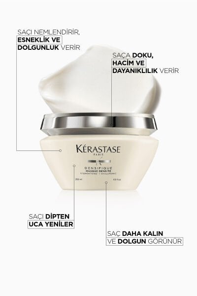 Densifique Masque Densité Dolgunluk Ve Esneklik Veren Saç Maskesi 200 ml 200 ml