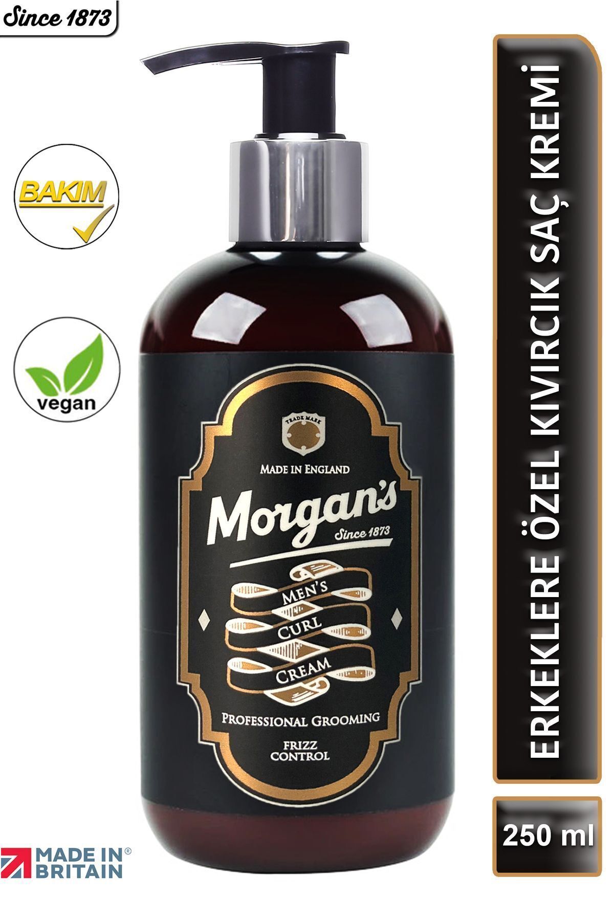 Morgan's Men's Curl Cream - Erkeklere Özel Kıvırcık Saç Kremi 250 ml