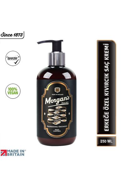 Morgan's Men's Curl Cream - Erkeklere Özel Kıvırcık Saç Kremi 250 ml