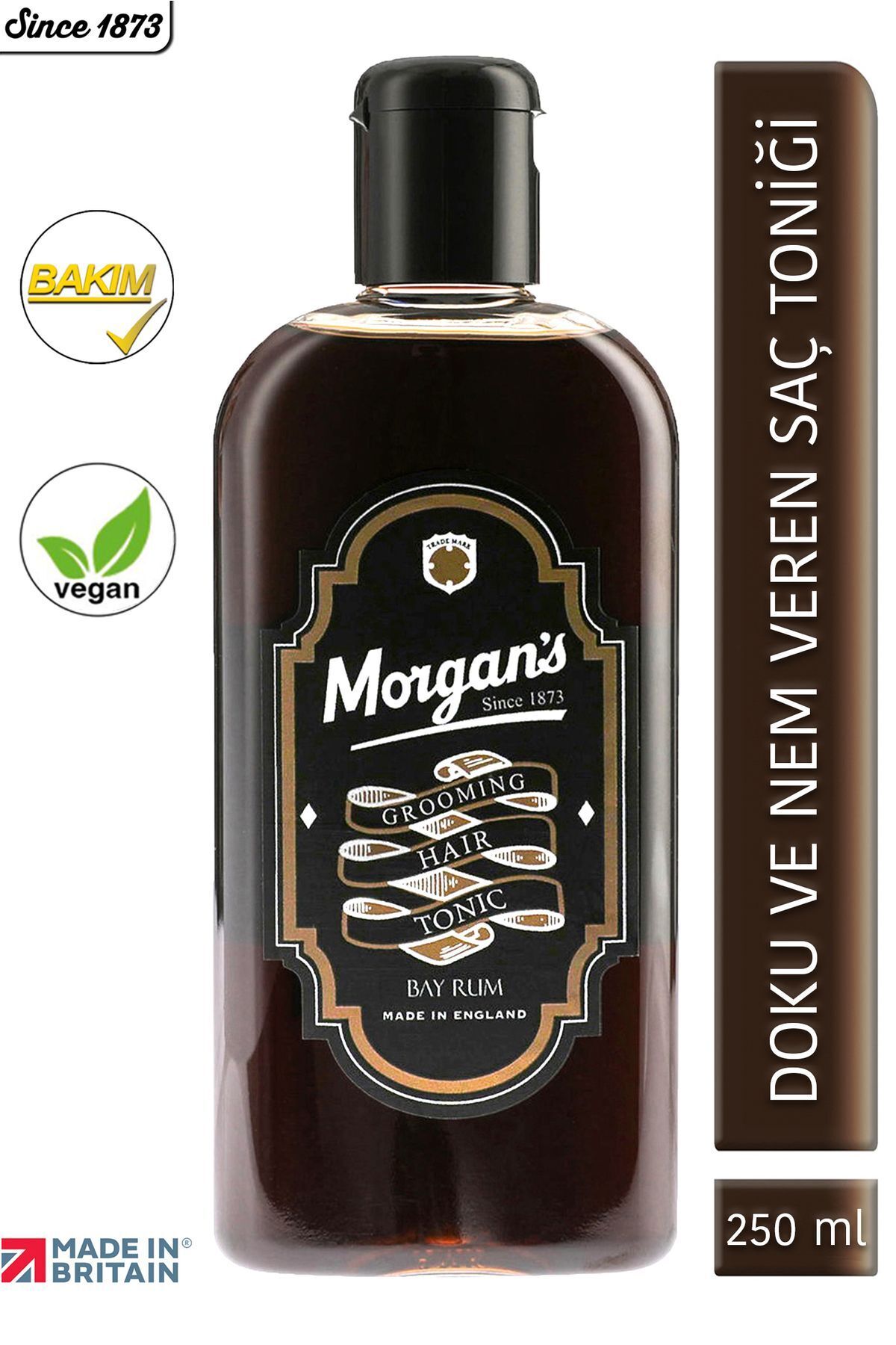 Morgan's Bay Rum Grooming Hair Tonic - Canlandırıcı Saç Bakım Toniği 250 ml