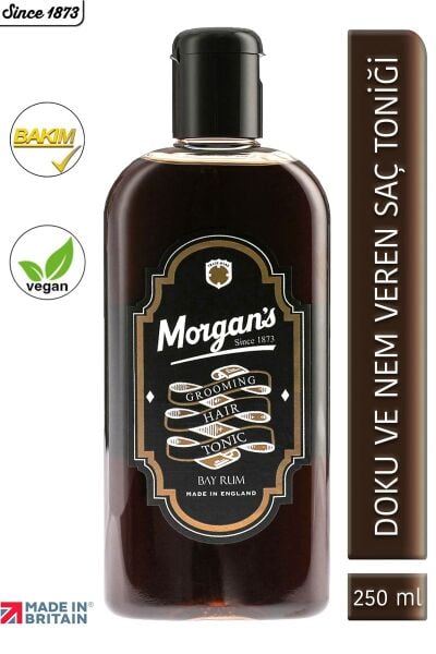 Morgan's Bay Rum Grooming Hair Tonic - Canlandırıcı Saç Bakım Toniği 250 ml
