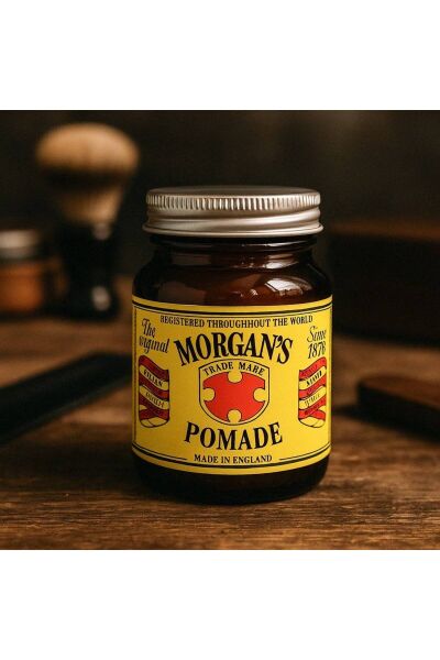 Morgan's Hair Darkening Grileşen Saçlara Özel Renk Koyulaştırıcı Pomad (YELLOW LABEL) 100 ml