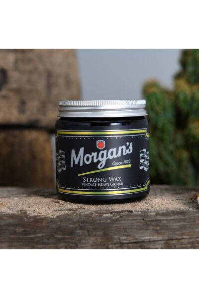 Morgan's Strong Wax Vintage Heavy Grease - Zor Saçlara Özel Güçlü Tutuşlu Wax 120 ml