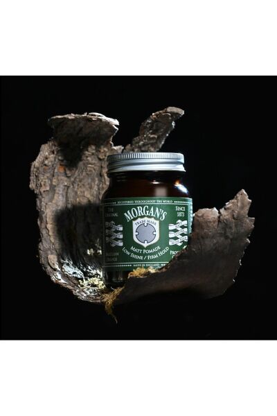Morgan's Low Shine Matt Pomade - Sert Tutuş, Mat Pomad 15 ml (GREEN LABEL) - (DENEME CEP BOY)