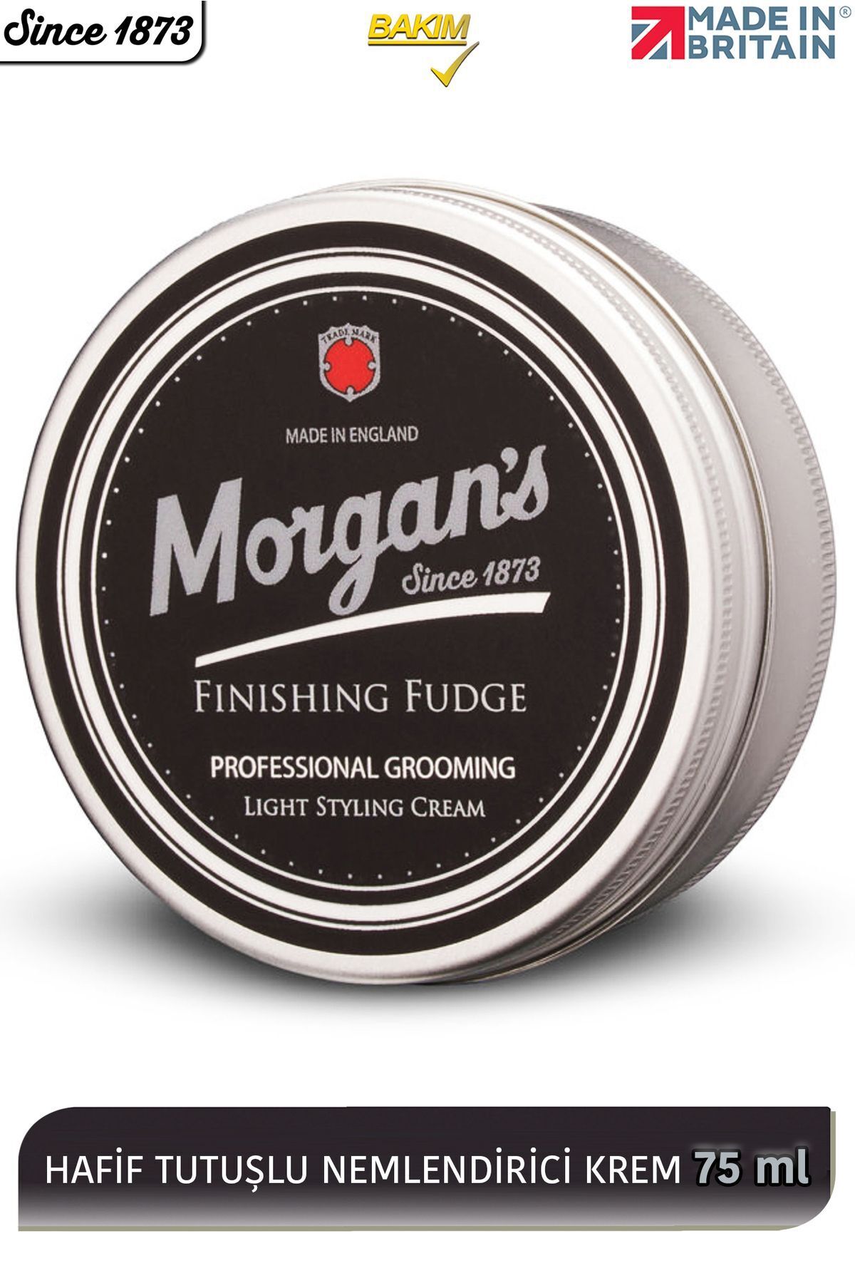 Morgan's Finishing Fudge - Tüm Saçlara Özel Hafif Tutuşlu Şekillendirici Krem 75 ml