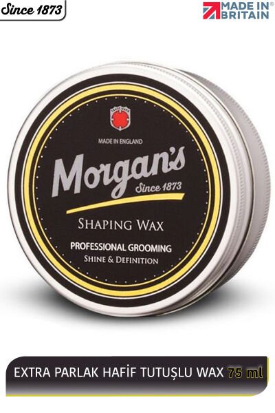 Morgan's Shaping Wax - Extra Parlak Hafif Tutuşlu Şekillendirici Wax 75 ml