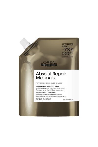 Absolut Repair Molecular Tüm Yıpranmış Saçlar İçin Arındırıcı Refill Şampuan 500ml