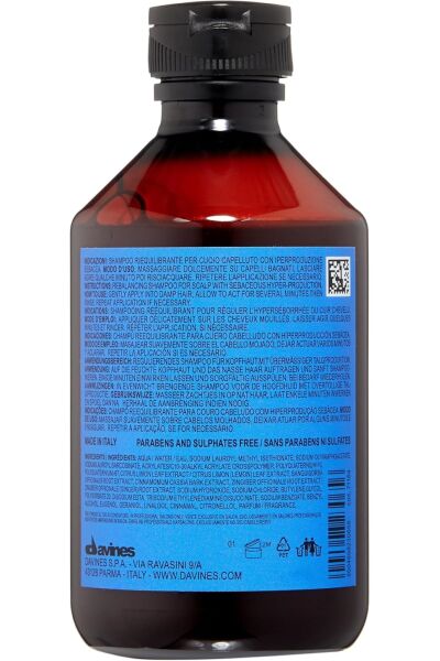 Yağ Bezlerini Büzen Şeker Zengini Parlaklık Şampuanı: REBALANCING 8.45fl.oz BEAUTYSECRETSQ12