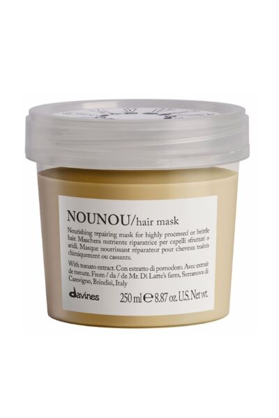 davines Nounou Hair Mask Kuru Permalı ve Ağartılmış Saçlar İçin Bakım Maskesi 250ml /GEM1004