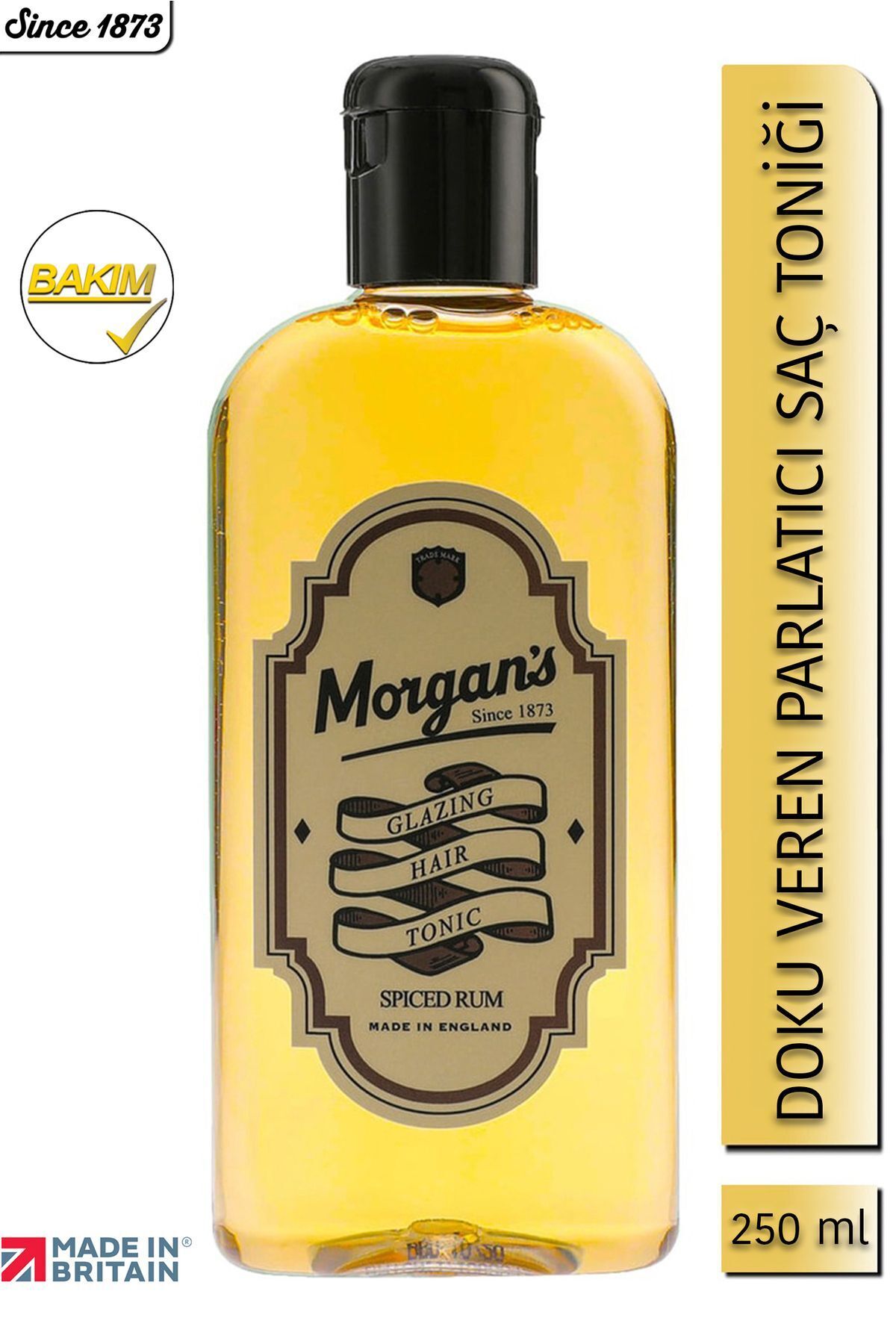 Morgan's Spiced Rum Glazing Hair Tonic - Parlatıcı Ve Yumuşatıcı Saç Toniği 250 ml