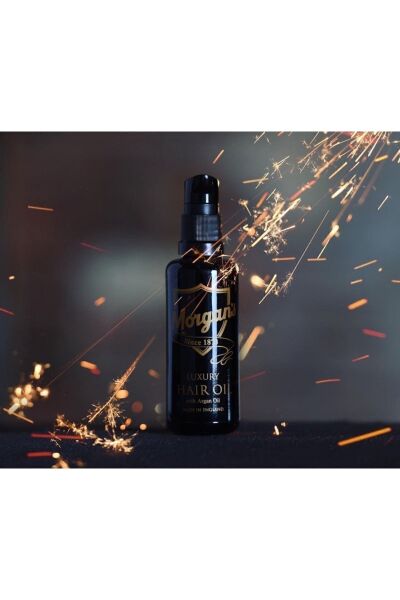 Morgan's Luxury Hair & Beard Argan Oil - Lüks Argan Saç Ve Sakal Bakım Yağı 50ml