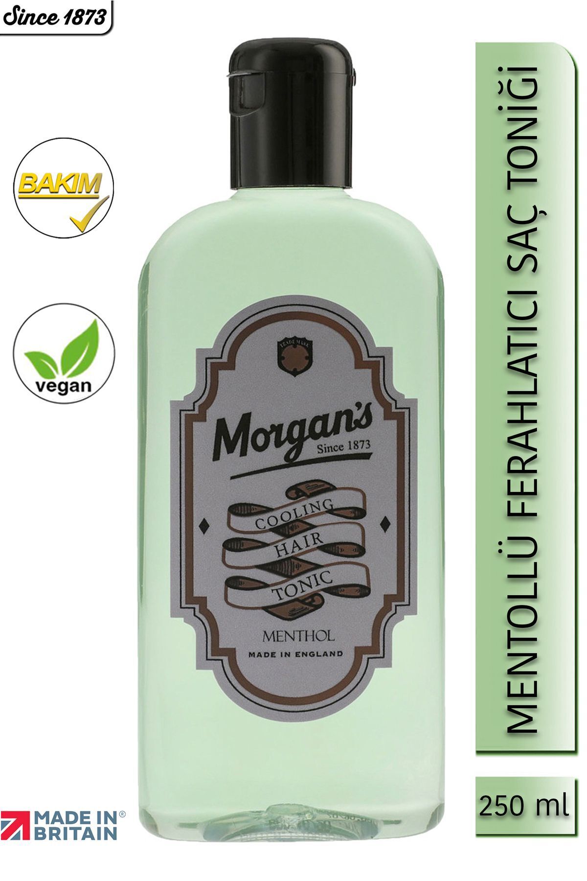 Morgan's Menthol Cooling Hair Tonic - Mentollü Ferahlatıcı Saç Toniği 250 ml