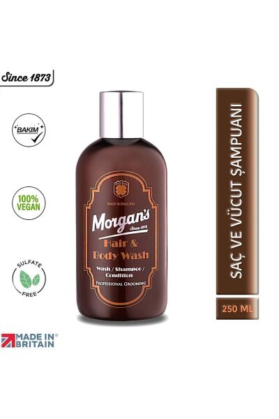 Morgan's Hair & Body Wash - Saç Ve Vücut Şampuanı 250 ml