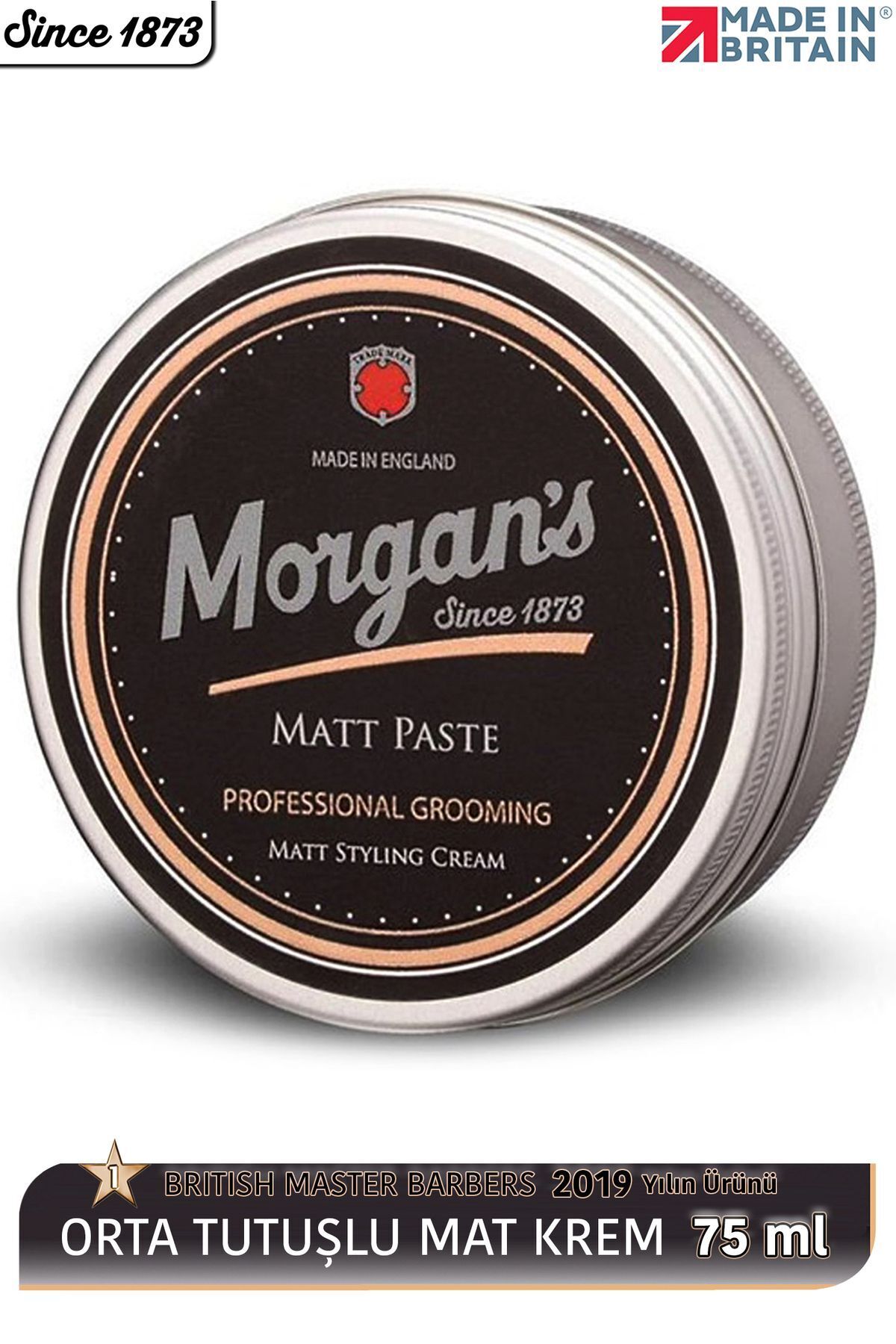 Morgan's Matt Paste Styling Cream - Mat Bitiş Şekillendirici Krem 75 ml