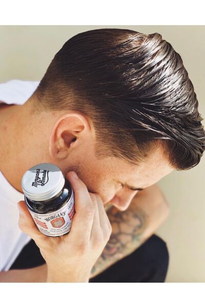 Morgan's Slick Extra Firm Hold - Extra Sert Tutucu Pomad 15 ml (SİLVER LABEL) - (DENEME CEP BOY)