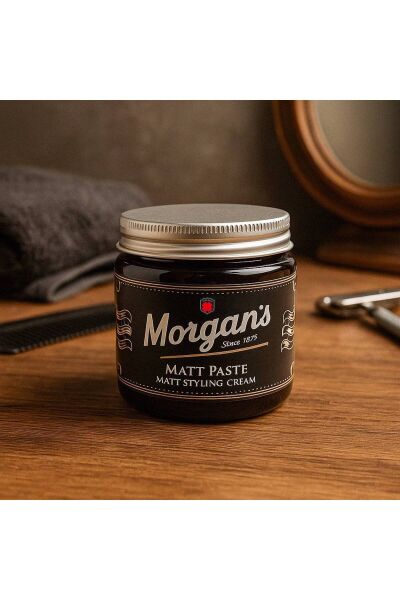 Morgan's Matt Paste Styling Cream - Doğal Mat Bitiş Şekillendirici Krem 120 ml