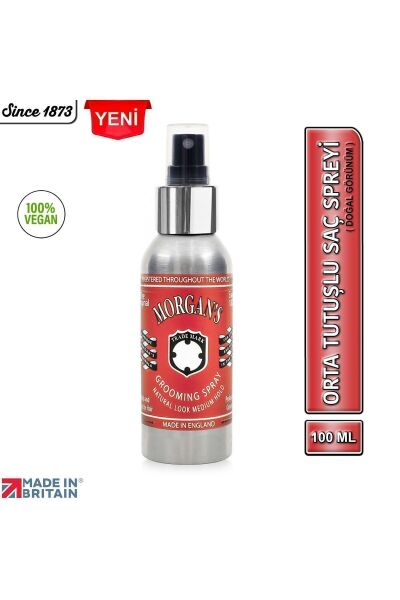 Morgans Pomade Grooming Spray - Orta Tutuşlu Şekillendirici Saç Spreyi 100ml