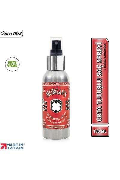 Morgans Pomade Grooming Spray - Orta Tutuşlu Şekillendirici Saç Spreyi 100ml
