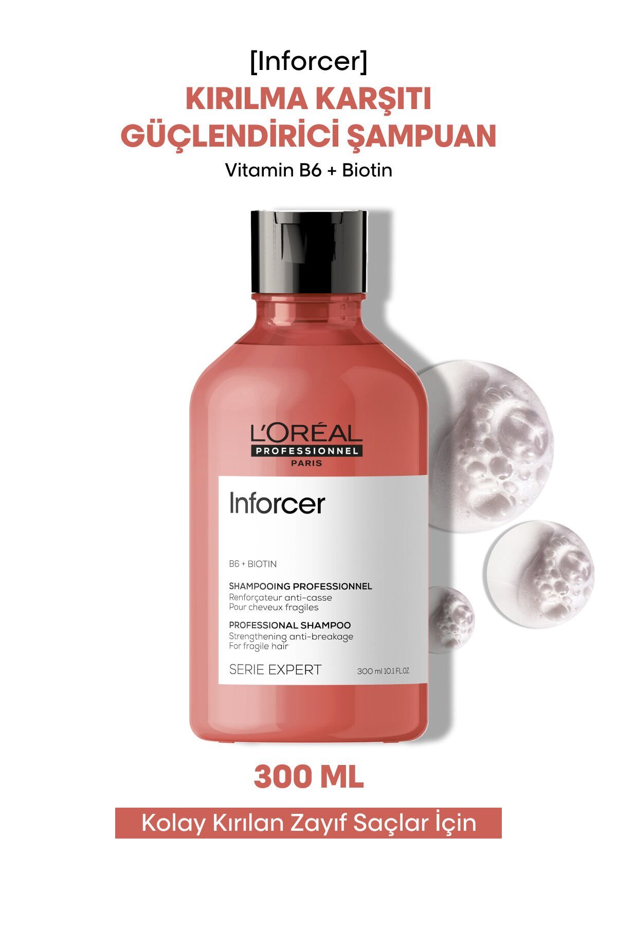 Serie Expert Inforcer Kırılma Karşıtı Güçlendirici Şampuan 300ml