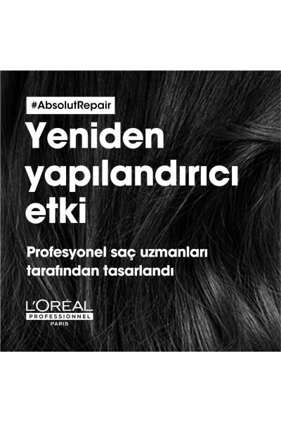 Serie Expert Absolut Repair Yıpranmış Saçlar Için Onarıcı Saç Bakım Kremi 200m