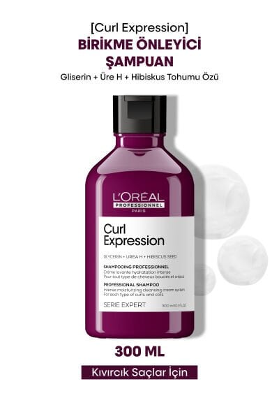 Serie Expert Curl Expression Birikme Önleyici Şampuan 300ml