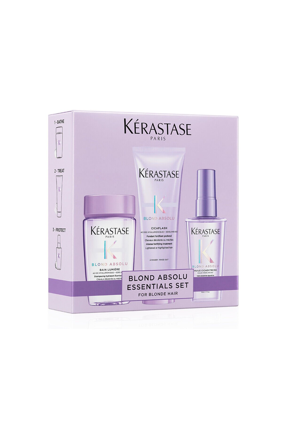 Kérastase Blond Absolu Discovery Set -dipten Uca Besleyici Saç Bakım Seti - C544578874512312187878