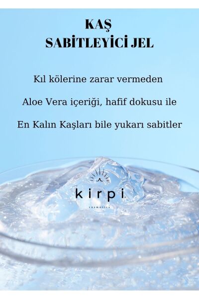 Kaş Sabitleyici Jel -brow Fixing Gel Aloe Vera 8ml,2 Li Avantajlı Paket
