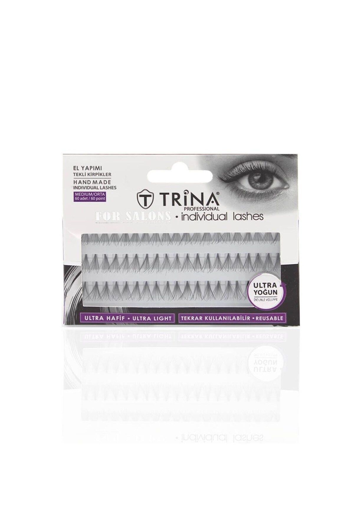 El Yapımı Tekli Kirpik Orta 60 Adet