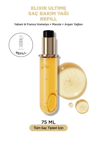 Elixir Ultime Saç Bakım Yağı Refill 75 ml 75 ml