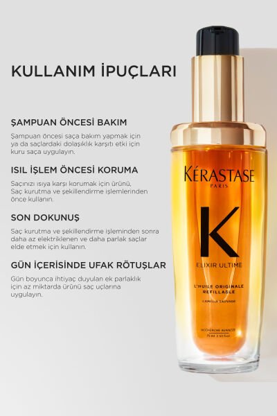 Elixir Ultime Saç Bakım Yağı Refill 75 ml 75 ml