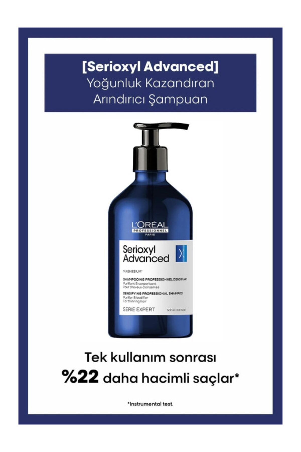Serie Expert Serioxyl Advanced Şampuan 500ml.key Pro Expert