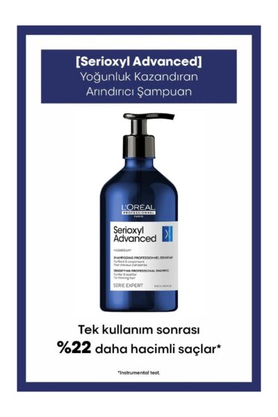 Serie Expert Serioxyl Advanced Şampuan 500ml.key Pro Expert