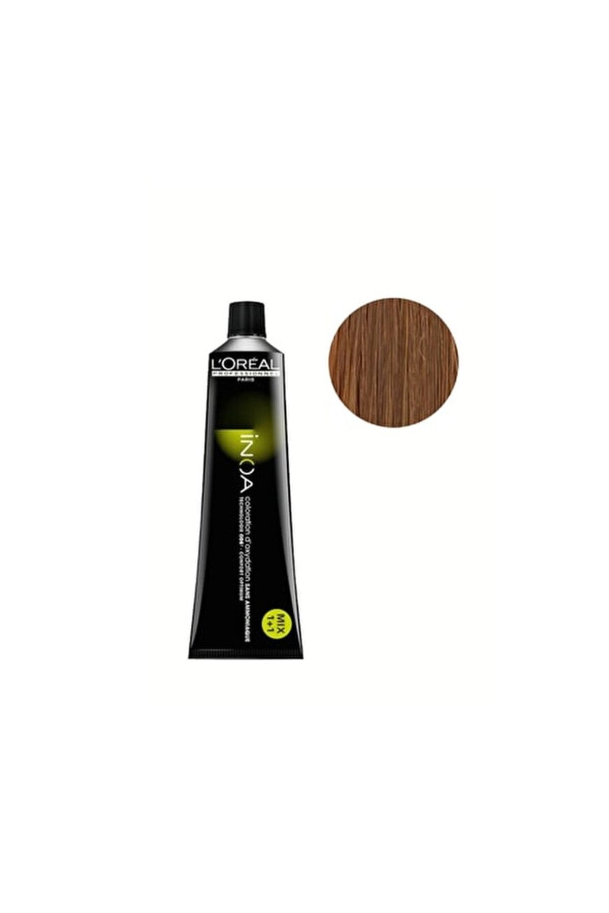 Inoa 8,1 Doğal Koyu Sarı Küllü Amonyaksız Yağ Bazlı Kalıcı Saç Boyası 60ml