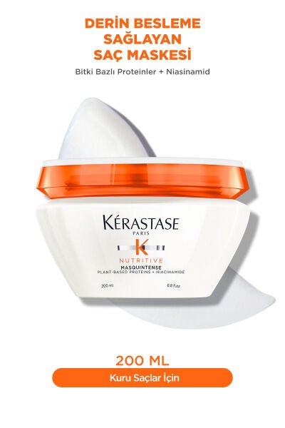 Nutritive Masquintense Derin Besleme Sağlayan Saç Maskesi 200 ml 200 ml
