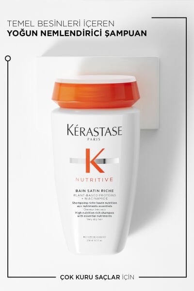 Nutritive Bain Satin Riche Yoğun Nemlendirici Şampuan 250 ml 250 ml