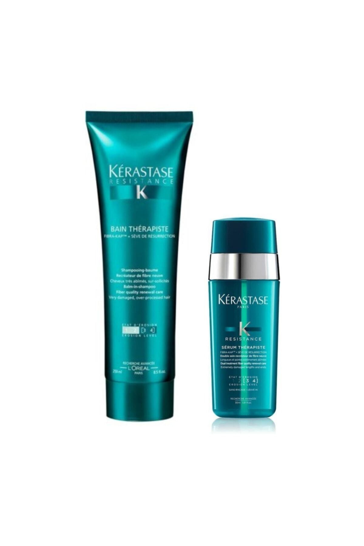 Resistance Bain Therapiste Şampuan 250 ml ve Resistance Serum Therapiste Saç Serumu 30 ml