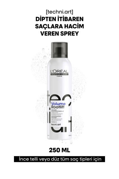 Techni Art Volume Lift Hacim Veren Dip Köpüğü 250 ml