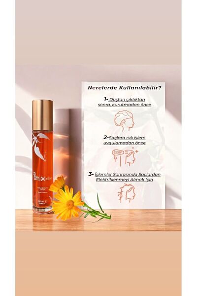 X-elixir Hair Repair Serum - Onaran ve Parlaklık Veren Saç Bakım Serumu (Özel Cam Şişe)