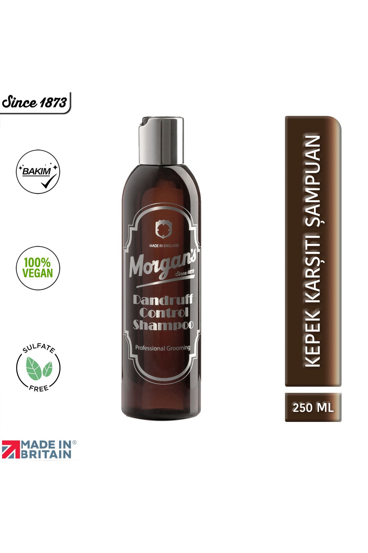 Morgan's Pomade Morgan's Dandruff Control Shampoo - Kepek Şampuanı 250 ml