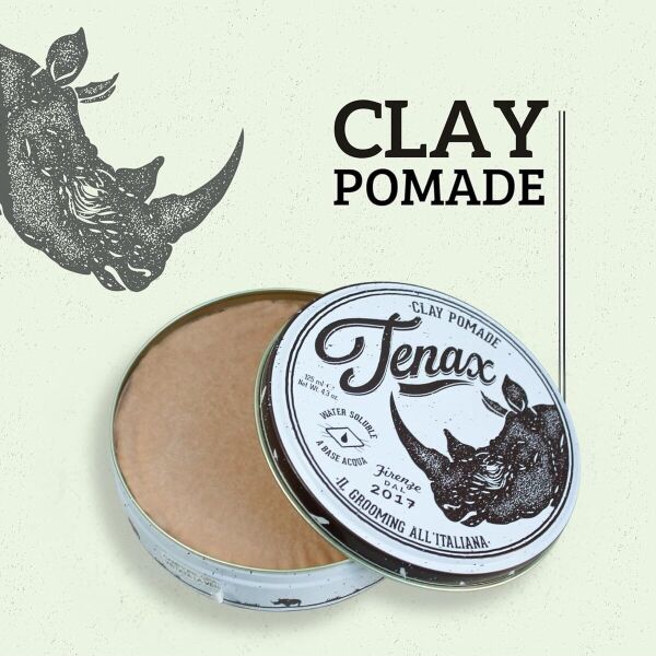 Saç Şekillendirici Clay Pomad 125 ml Su Bazlı Malzeme ile Güçlü Şekil Verme